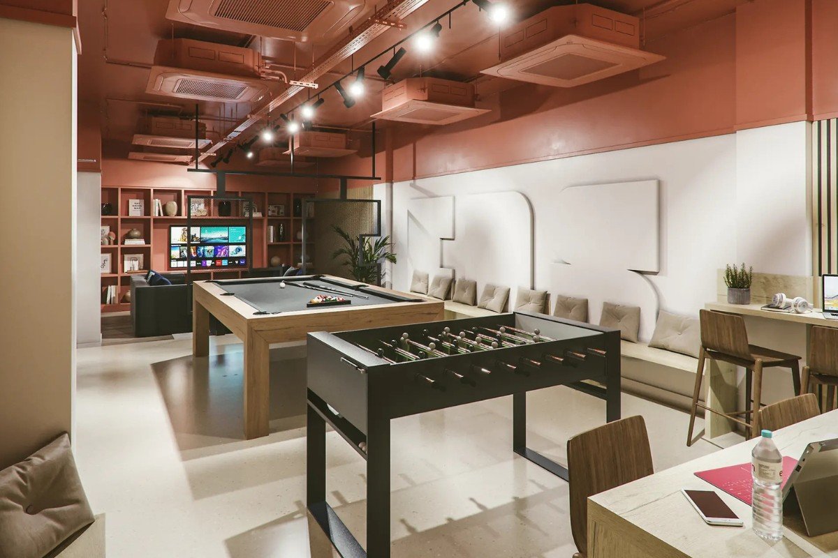 Briggate Studios playing area