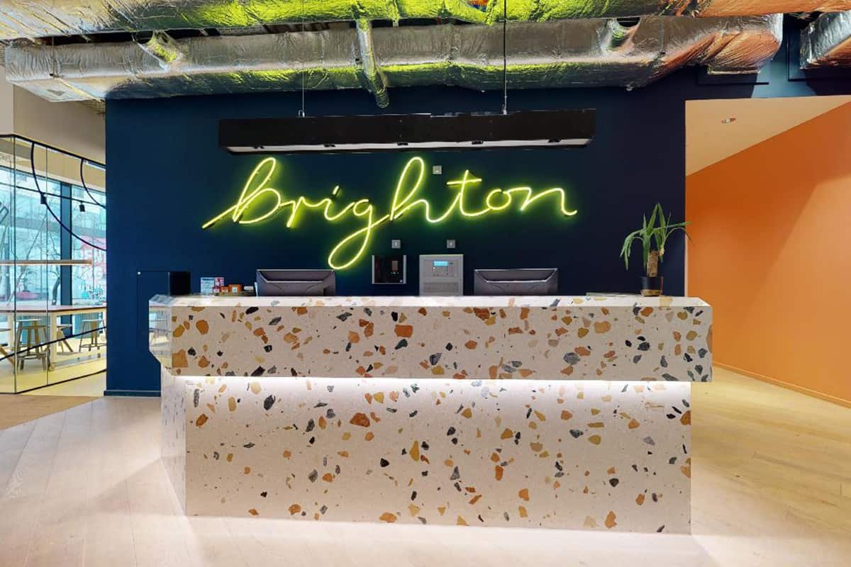 Brighton Residence reception