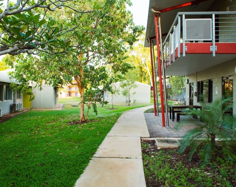 CDU Village Casuarina Campus Walking path
