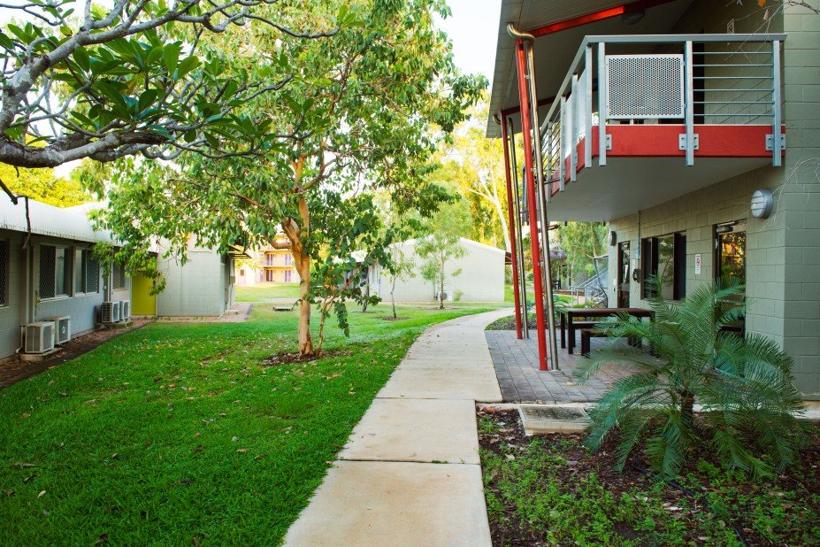 CDU Village Casuarina Campus Walking path