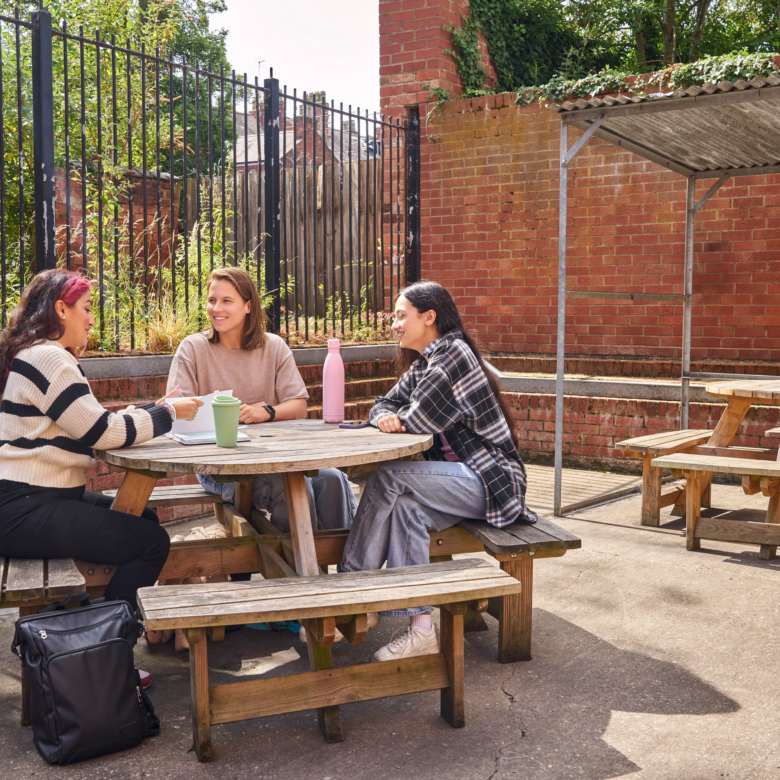 Queens Park House Coventry Courtyard