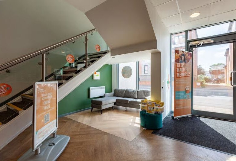 Crown House Reading Reception