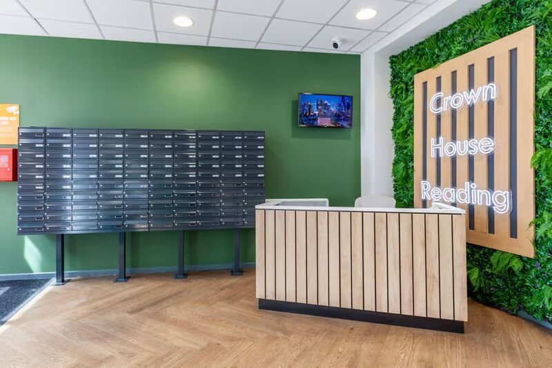 Crown House Reading Reception