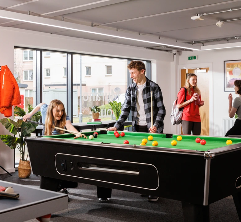 Murano House Edinburgh games area