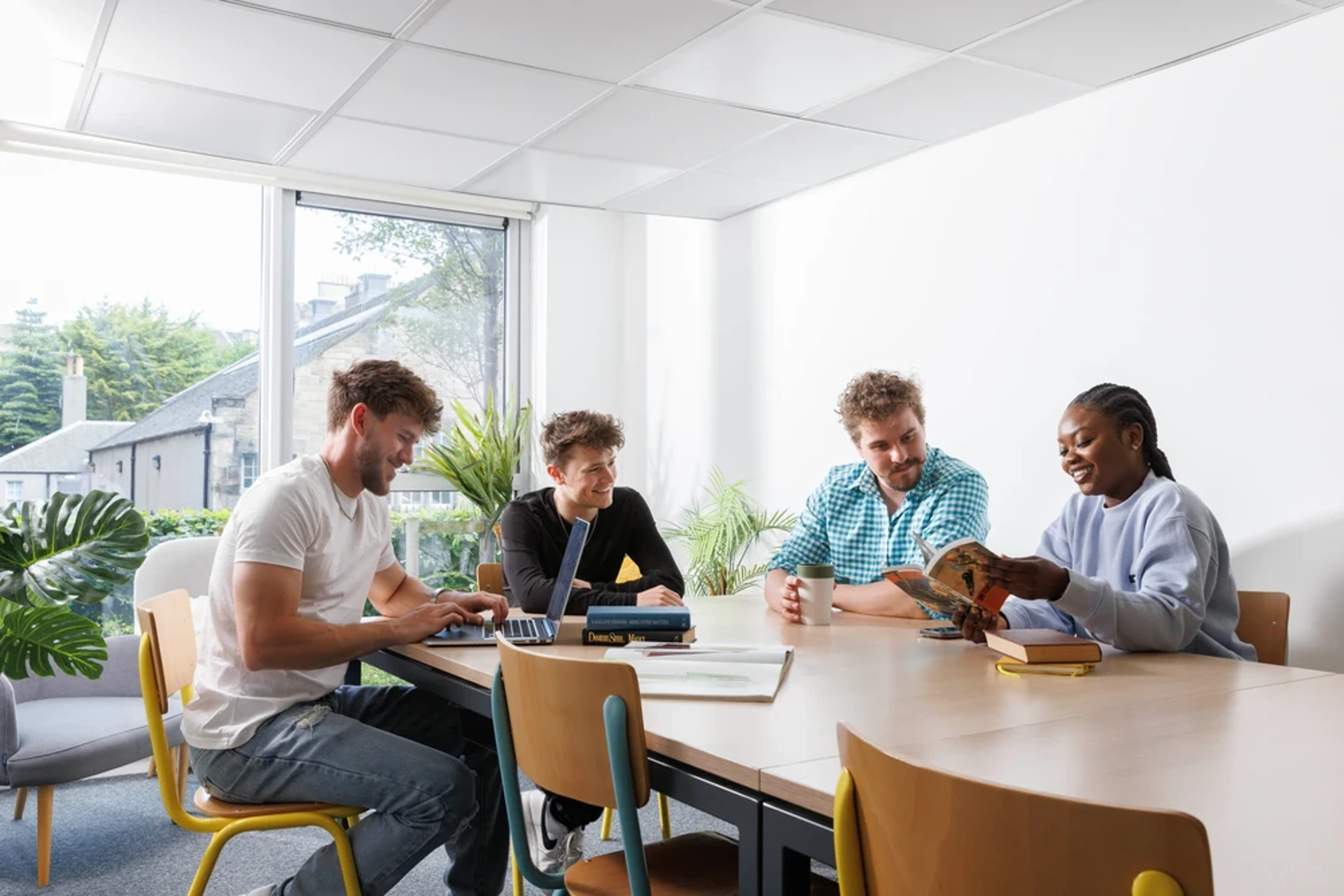 The Old Printworks Edinburgh Study Area