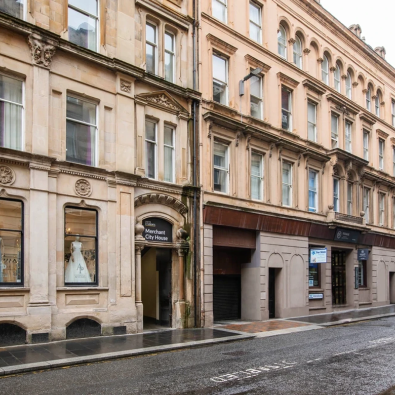merchant city house glasgow exterior