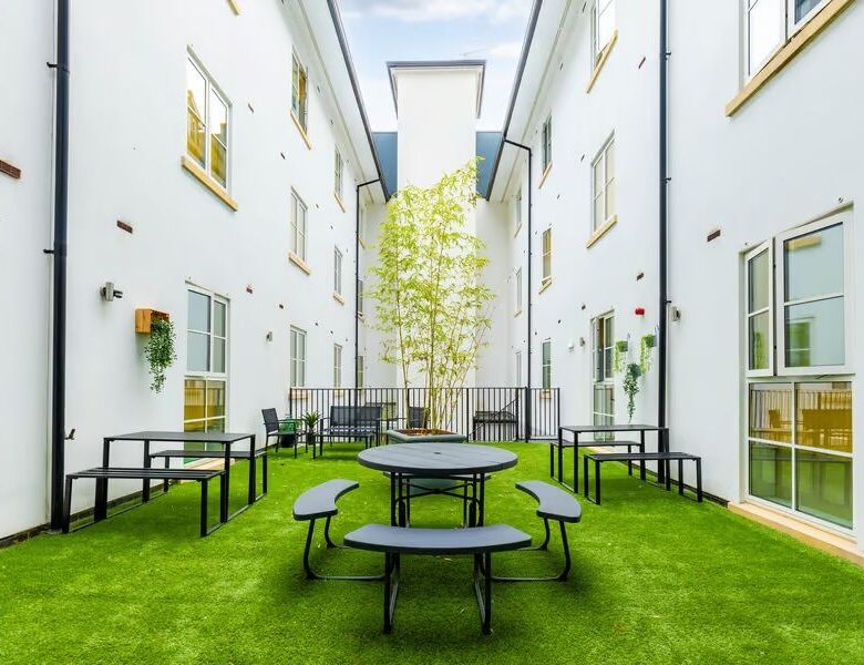 Iron Bridge Studios Exeter Courtyard