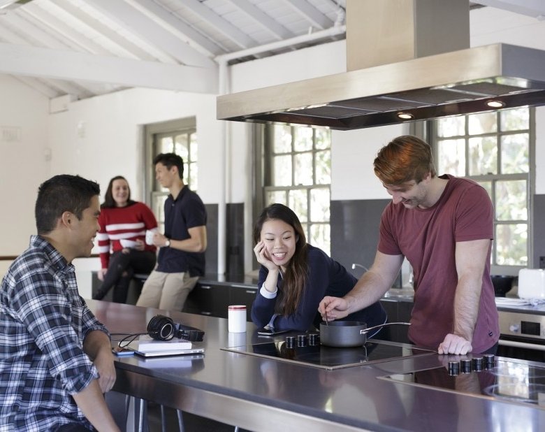 UNSW Communal kitchen