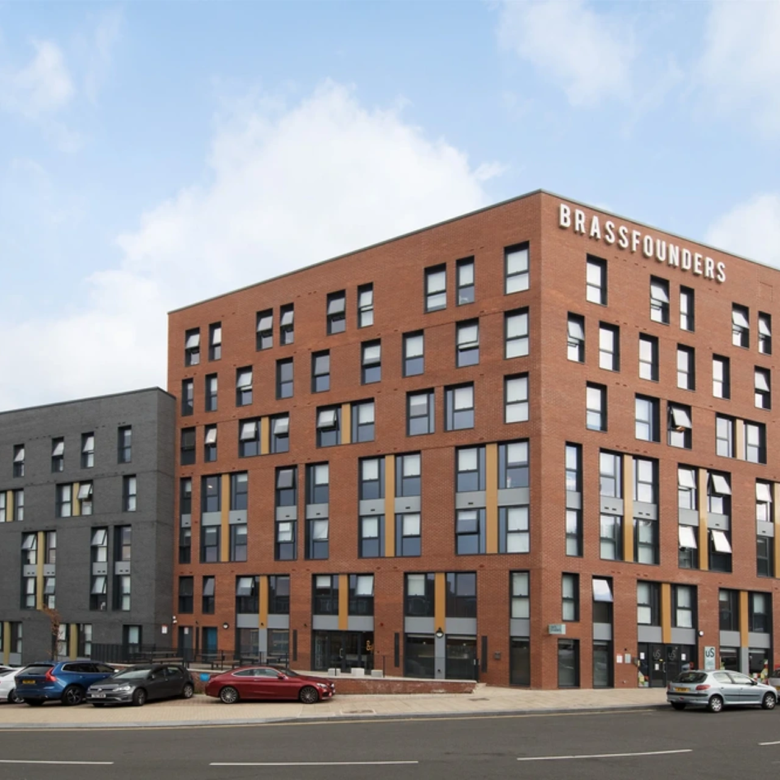Brass Founders Sheffield student accommodation exterior