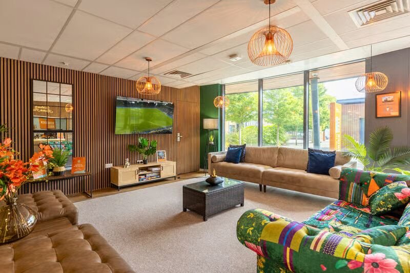 Kendrick Hall Reading Lounge Area