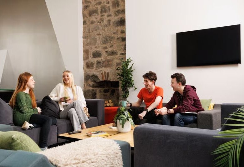 Causeway View Aberdeen Communal TV Area