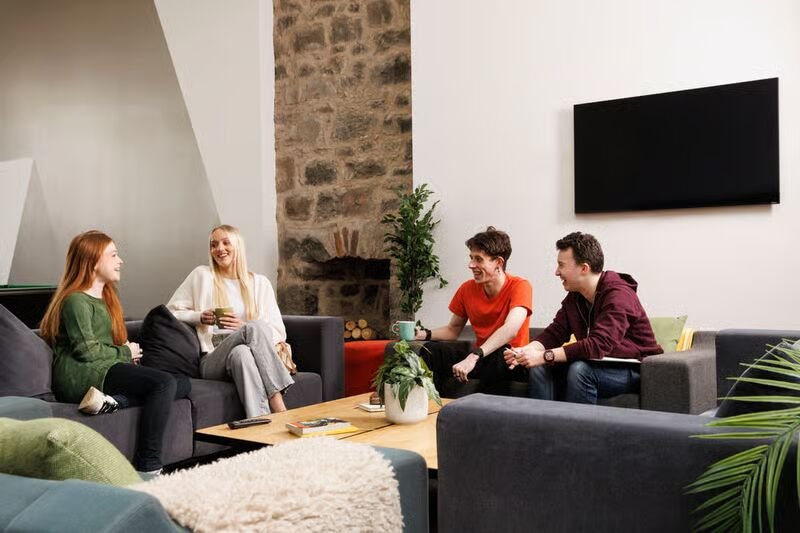 Causeway View Aberdeen Communal TV Area