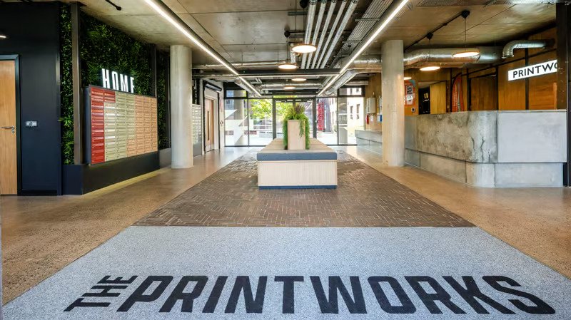 The Printworks Exeter Reception Entrance